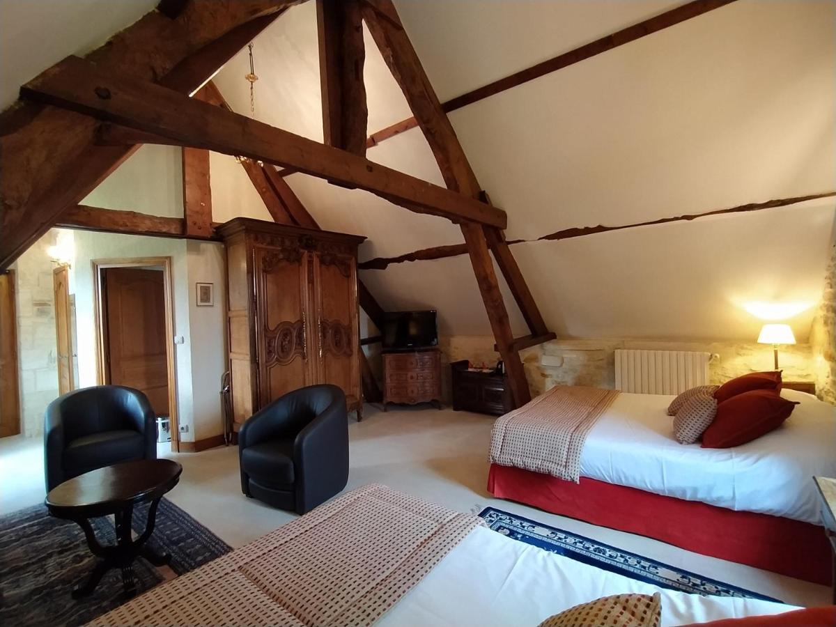 Hotel Le Manoir De Mathan Crepon A La Campagne 5 Mn D'Arromanches Et 10 Mn De Bayeux 외부 사진